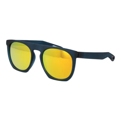 Nike Blue Plastic Sunglasses In Yellow