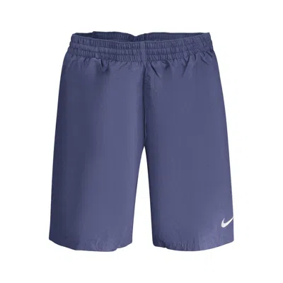 Nike Blue Polyester Men's Swim Boxer