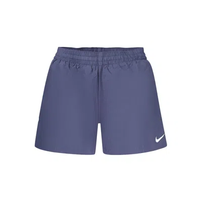 Nike Blue Polyester Men Swim Short