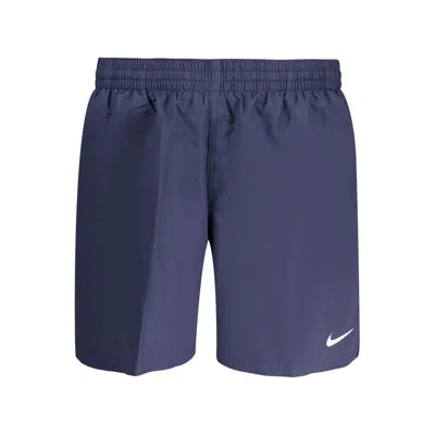 Nike Blue Polyester Men's Swimwear