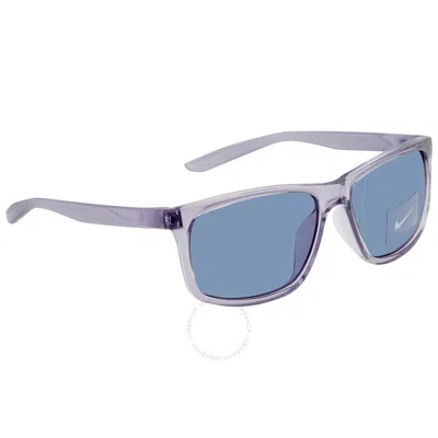 Nike Blue Square Unisex Sunglasses  Chaser Ascent D 500 59