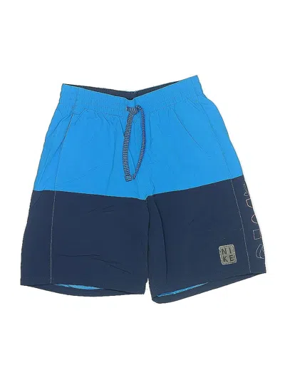Pre-owned Nike Kids' Board Shorts In Blue