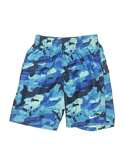 Pre-owned Nike Kids' Board Shorts In Blue