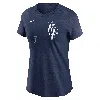 Nike Bobby Witt Jr. Kansas City Royals City Connect Fuse  Women's Mlb T-shirt In Blue