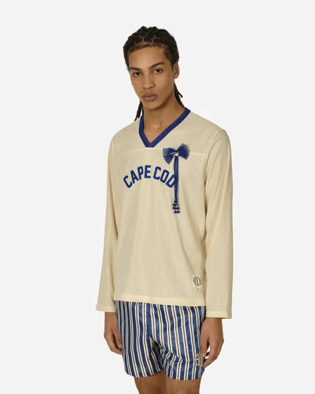 トップス 24SS NIKE BODE CAPE COD MESH JERSEY ECRU nike-bode-rec-mesh-jersey-ecru