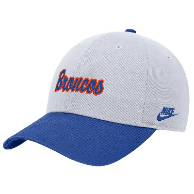 Nike Boise State  Unisex College Campus Cap In Blue