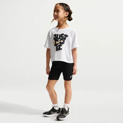 Nike Bold Play Little Kids' 2-piece Bike Shorts Set In Multi