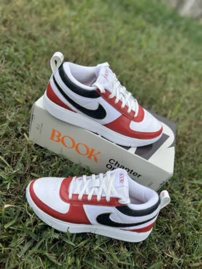 Pre-owned Nike Book 1 “chicago” Custom Painted Size 10m In Box In Yellow