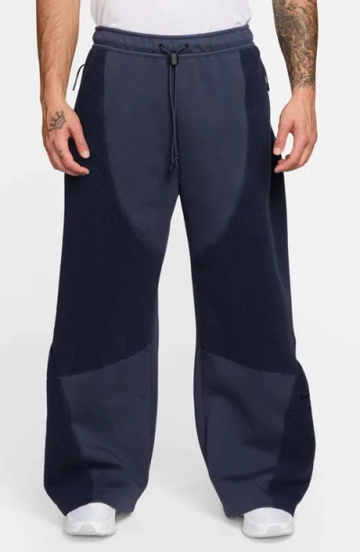 Nike Boreas Tech Fleece Windwall Pants In Blue