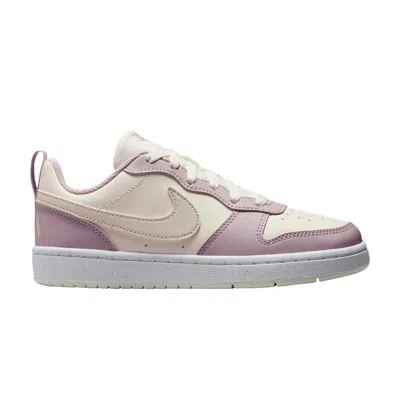 Pre-owned Nike Borough Low Recraft Gs 'sail Particle Rose' | Pink | Kid's Size 4