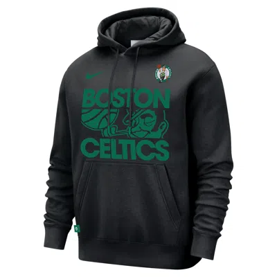 NIKE BOSTON CELTICS CLUB COURTSIDE  MEN'S NBA PULLOVER HOODIE,1015689780