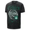 Nike Boston Celtics Courtside "halloween"  Men's Nba Max90 T-shirt In Black
