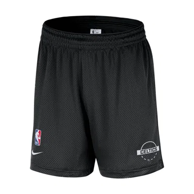 Nike Boston Celtics  Men's Nba Mesh Shorts In Black