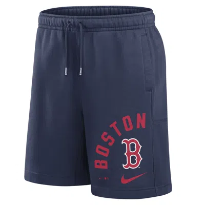 Nike Boston Red Sox Arched Kicker  Men's Mlb Shorts In Blue