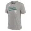 Nike Heather Charcoal Boston Red Sox 2025 City Connect Performance Tri-blend T-shirt