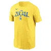 Nike Boston Red Sox City Connect  Men's Mlb T-shirt In Yellow