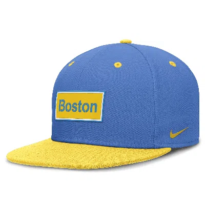 Nike Boston Red Sox City Connect True  Men's Dri-fit Mlb Fitted Hat In Blue