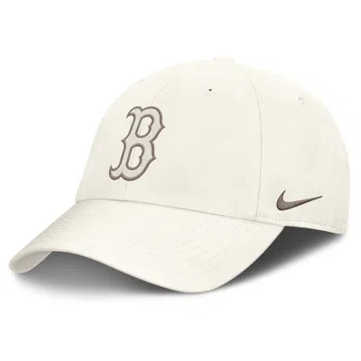 Nike Boston Red Sox Club  Men's Mlb Adjustable Hat In White