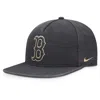 Nike Boston Red Sox Pro  Men's Mlb Adjustable Hat In Gray