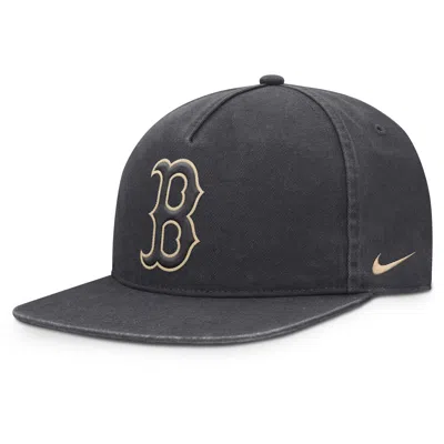 Nike Boston Red Sox Pro  Men's Mlb Adjustable Hat In Gray