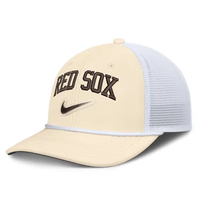 Nike Boston Red Sox Rise  Men's Dri-fit Mlb Trucker Adjustable Hat