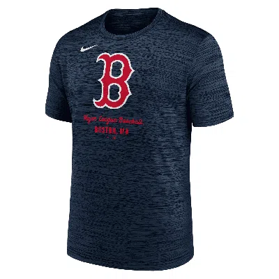 Nike Navy Boston Red Sox Velocity Performance T-shirt