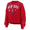 Nike Boston Red Sox  Women's Mlb Pullover Crew In Red