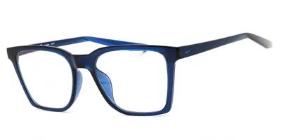 Nike Bout Bl Hf0157 410 Blue-light Block Men's Glasses  Size 54 - Free Lenses - Blue Light Block Availabl