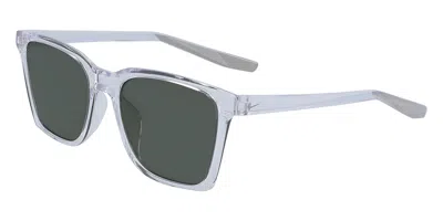 Nike Bout Ct8127 913 Men's Sunglasses Clear Size 54 In Green