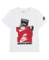 Nike Boy 4-7 Sneaker Bandit Printed Short-sleeve T-shirt In White