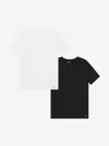 Nike Boys 2 Pack T-shirt Set In Black