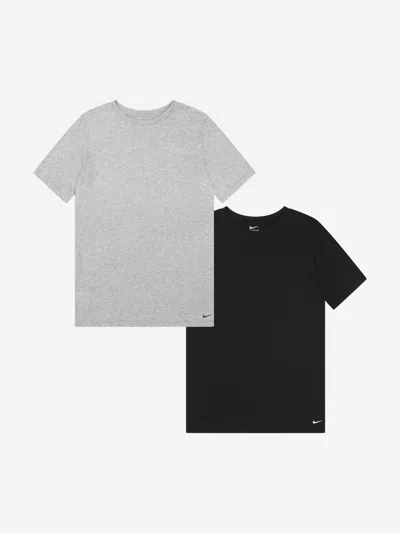 Nike Babies'  Boys 2 Pack T-shirt Set In Grey