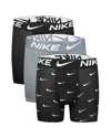 Nike Boys' 3 Pack Essential Boxer Briefs - Little Kid, Big Kid In Multi