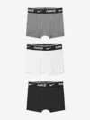 Nike Boys 3 Pack Essential Boxer Shorts Set