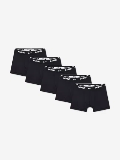 Nike Kids' Boys 5 Pack Colour Pop Boxer Shorts Set In Black