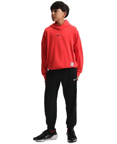 Nike Kids' Boys' 8-16 Dri-fit Fleece Pants In Black,white