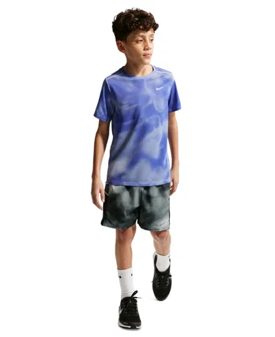 Nike Kids' Boys' 8-20 Dri-fit Pull-on Shorts In Blue