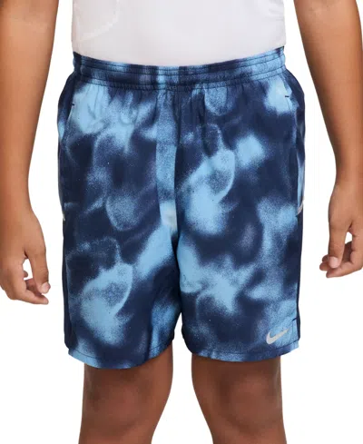 Nike Kids' Boys' 8-20 Dri-fit Pull-on Shorts In Blue