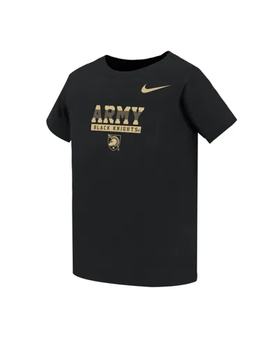 Nike Babies' Boys' And Girls' 2t-5t All Day Play Screen Print T-shirt In Black