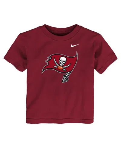 Nike Babies' Boys' And Girls' 2t-5t Tampa Bay Buccaneers Graphic T-shirt In Red
