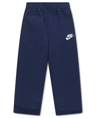 Nike Kids' Boys' And Girls' Loose-fit Fleece Pull-on Sweatpants In Blue