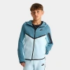 Nike Boys Big Kids Sportswear Tech Fleece Full-zip Hoodie In Multi