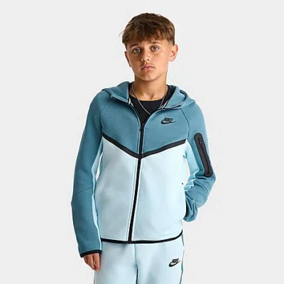 Nike Boys Big Kids Sportswear Tech Fleece Full-zip Hoodie In Multi