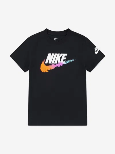 Nike Babies' Boys Brandmark Swoosh T-shirt In Black