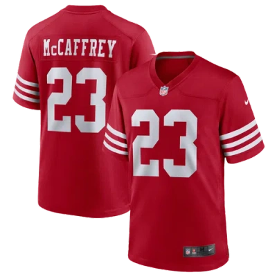 Nike Kids' Boys Christian Mccaffrey 49ers Game Jersey In Red
