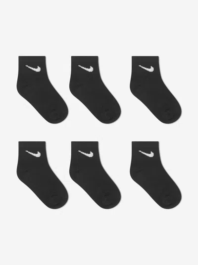 Nike Babies'  Boys Colourful Pack Socks Set In Black
