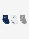 Nike Boys Core Futura Gripper Socks Set In Multicoloured