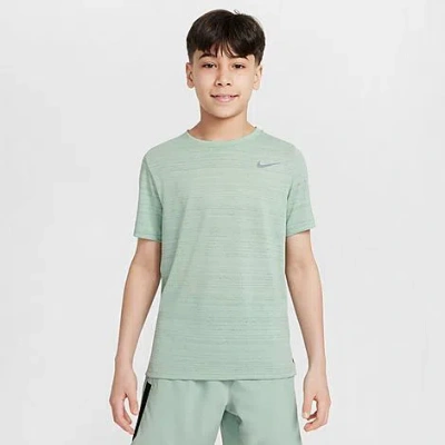 NIKE NIKE BOYS' DRI-FIT MILER TRAINING T-SHIRT