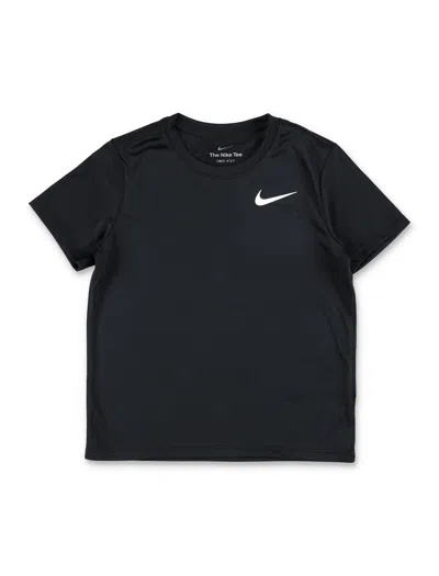 Nike Boys Dri-fit Short Sleeve T-shirt In Nero
