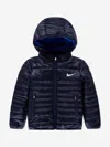 Nike Boys Fill Quilted Jacket In Blue